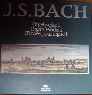 Johann Sebastian Bach - Helmut Walcha : Orgelwerke I - Organ Works I - Œuvres Pour Orgue I (8xLP + Box, Comp)