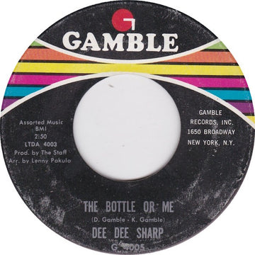 Dee Dee Sharp : The Bottle Or Me (7", Single)