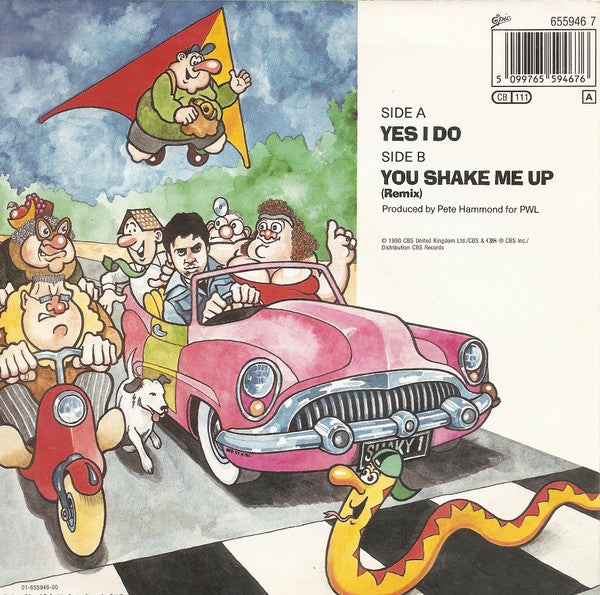 Shakin' Stevens : Yes I Do (7", Single)