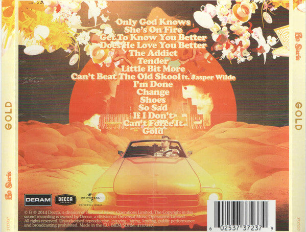 Bo Saris : Gold (CD)