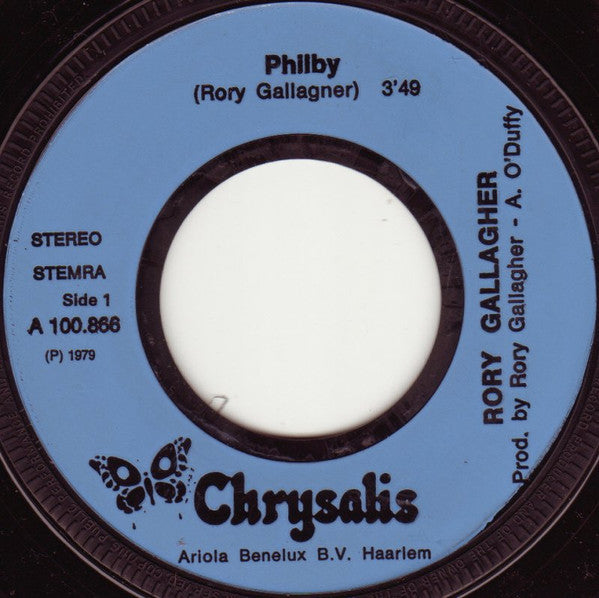 Rory Gallagher : Philby (7", Single)