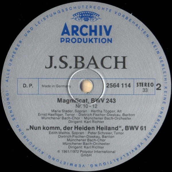 Johann Sebastian Bach : Konzerte - Concertos (11xLP, Comp + Box)