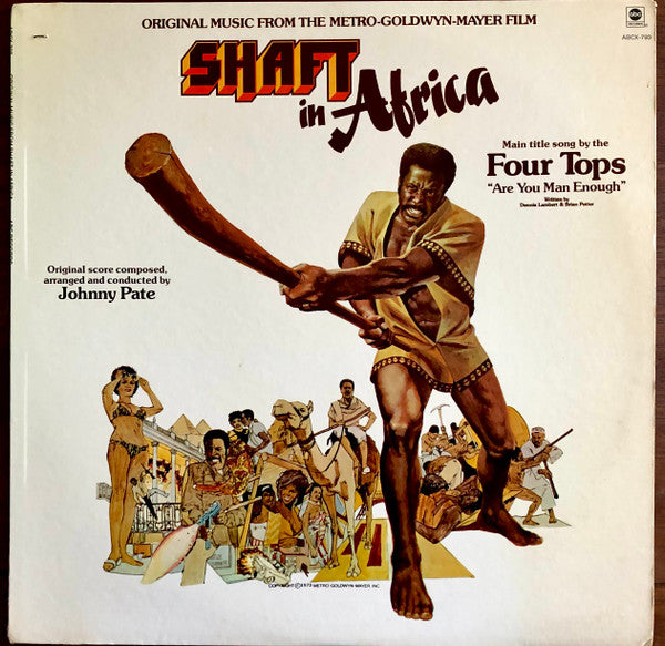 Johnny Pate : Shaft In Africa (LP, Album, Pit)
