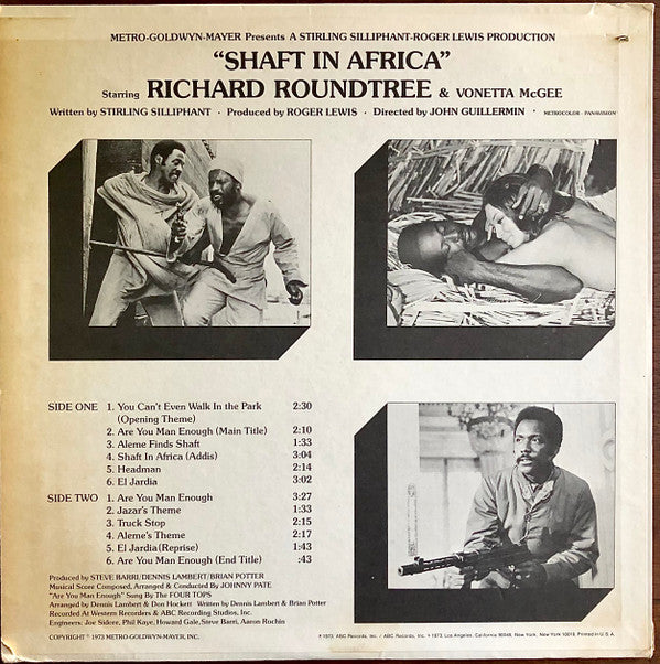 Johnny Pate : Shaft In Africa (LP, Album, Pit)