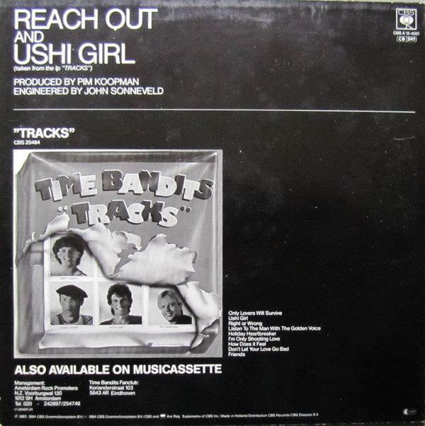 Time Bandits : Reach Out (Extended Version) (12", Maxi)