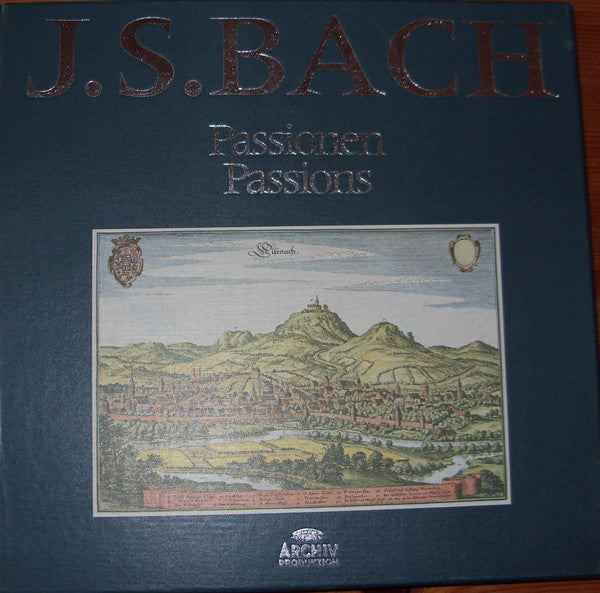 Johann Sebastian Bach : Passionen - Passions (Matthäus-Passion BWV 244 / Johannes-Passion BWV 245) (7xLP + Box, Comp)