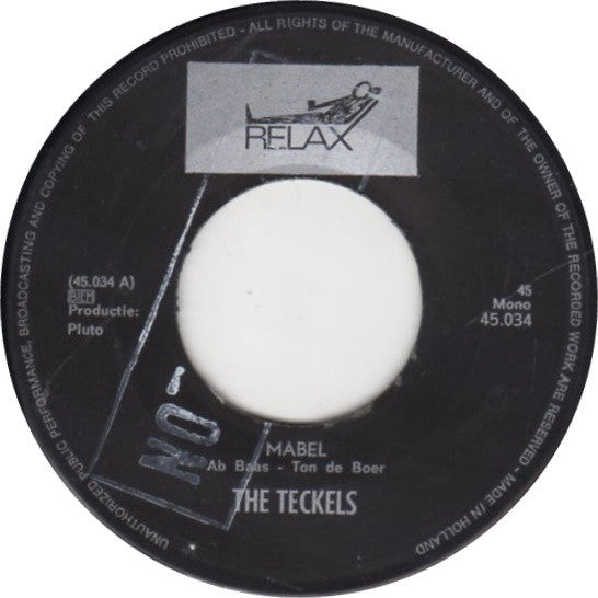 The Teckels : Mabel / Save Our Souls (7", Single, Mono)