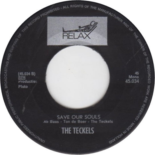 The Teckels : Mabel / Save Our Souls (7", Single, Mono)