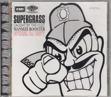 Supergrass : Caught By The Fuzz / Mansize Rooster - Special DJ Copy (CD, EP, Promo, Smplr, DJ )