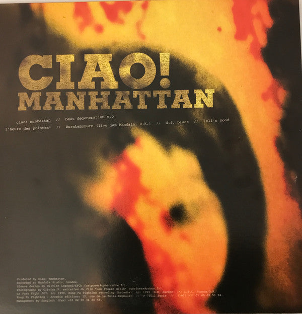 Ciao! Manhattan : Beat Degeneration E.p. (12")