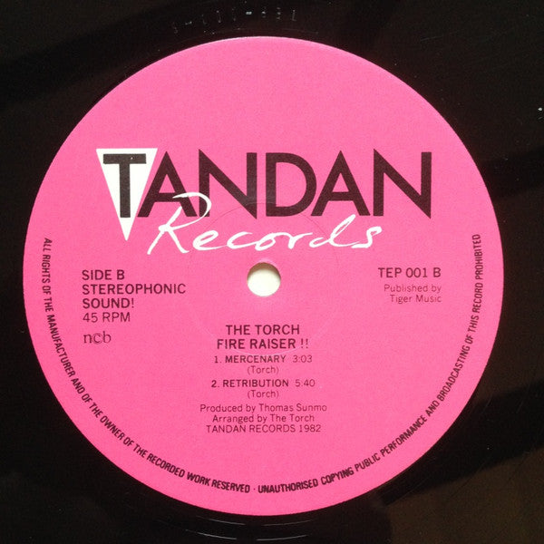 Torch (5) : Fire Raiser !! (12", EP)