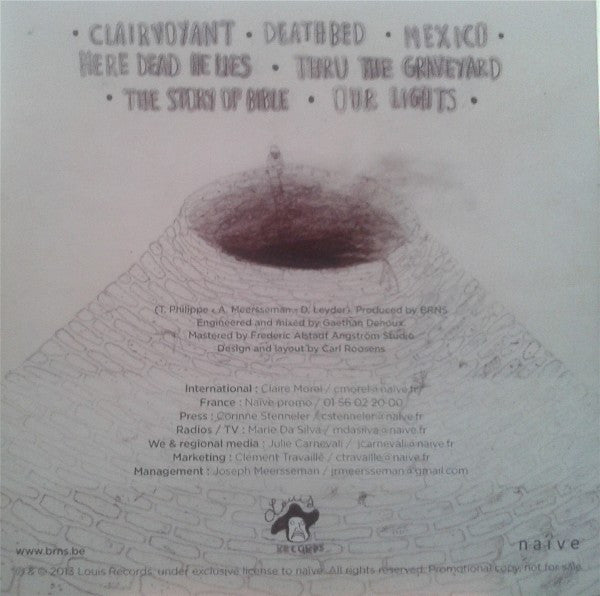 BRNS : Wounded (CD, Album, Promo)