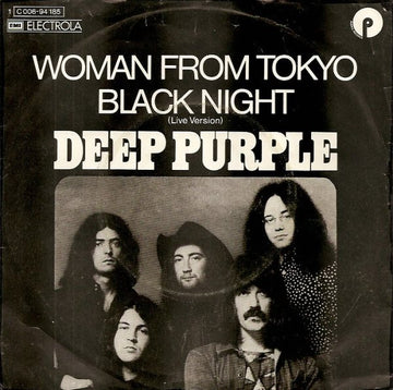 Deep Purple : Woman From Tokyo / Black Night (Live Version) (7", Single)