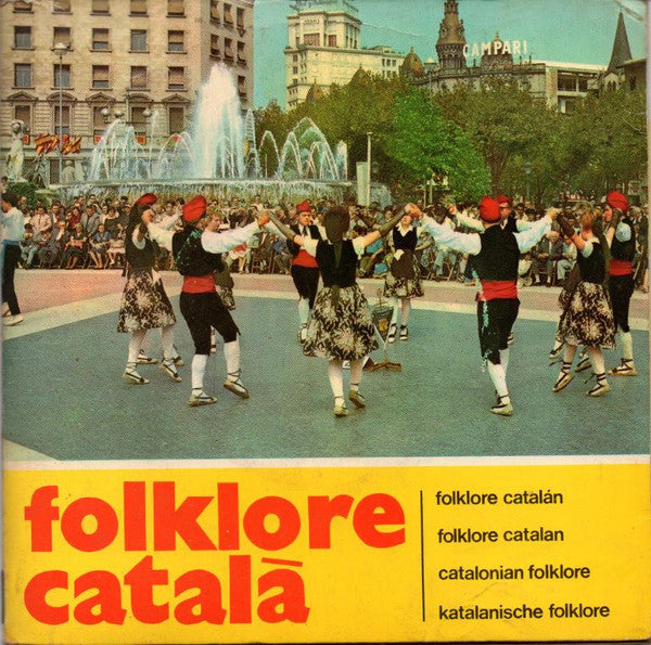 Cobla La Principal De La Bisbal : Folklore Català (2x7", EP, Gat)