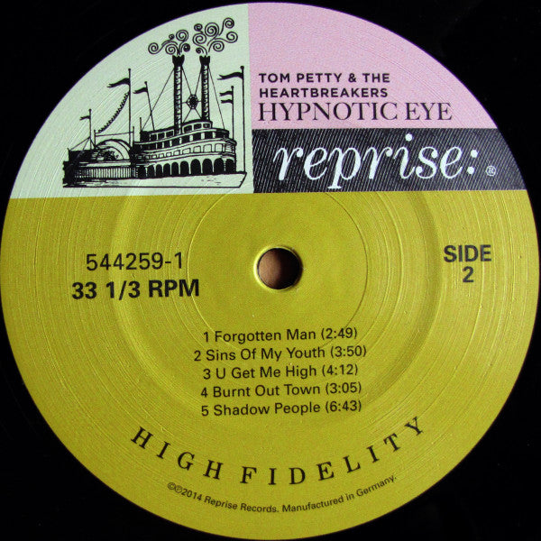Tom Petty And The Heartbreakers : Hypnotic Eye (LP, Album, Gat)
