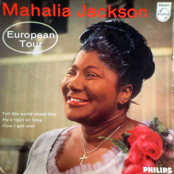 Mahalia Jackson : European Tour (7", EP)