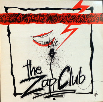 Various : Live At The Zap Club (Cabaret Poetry Music) (LP)