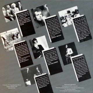 Various : Live At The Zap Club (Cabaret Poetry Music) (LP)