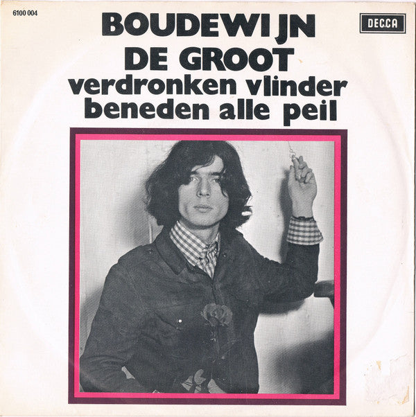 Boudewijn de Groot : Verdronken Vlinder / Beneden Alle Peil (7", Single)