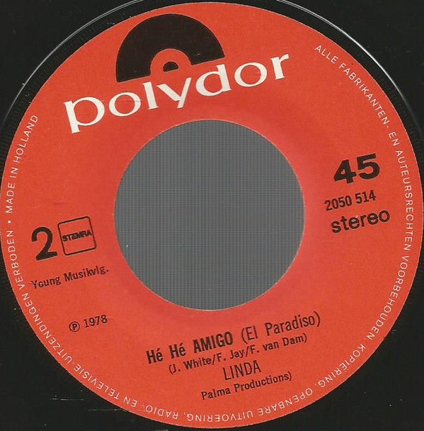 Linda (15) : Stop Niet! (7", Single)