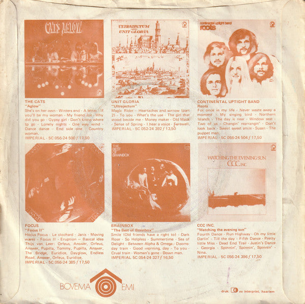 The Continental Uptight Band : I'm Going Home / You Have Come My Way (7", Single)
