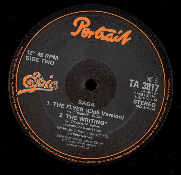 Saga (3) : The Flyer (12")