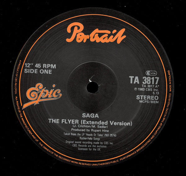 Saga (3) : The Flyer (12")