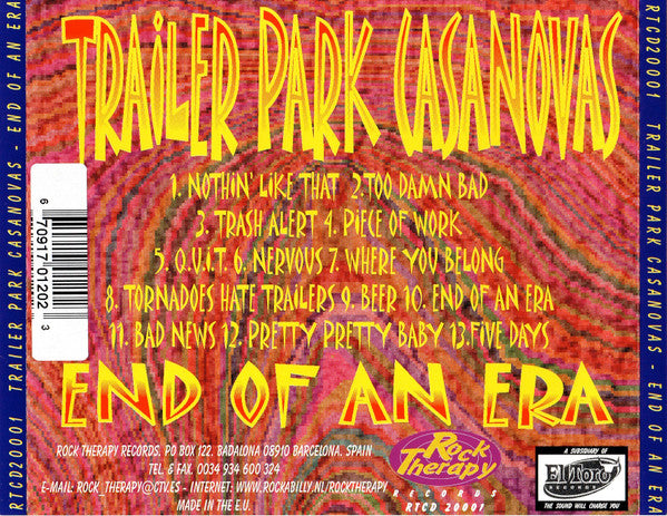 Trailer Park Casanovas : End Of An Era (CD, Album)