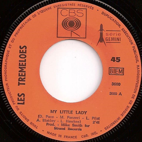 The Tremeloes : My Little Lady (7", Single)