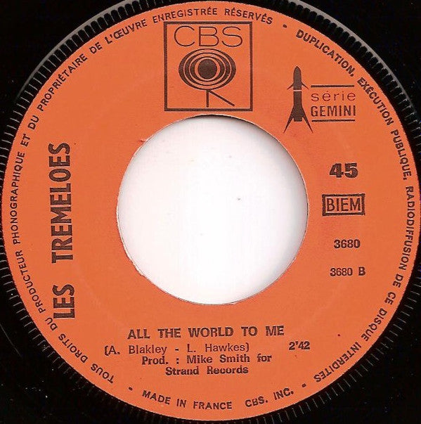 The Tremeloes : My Little Lady (7", Single)