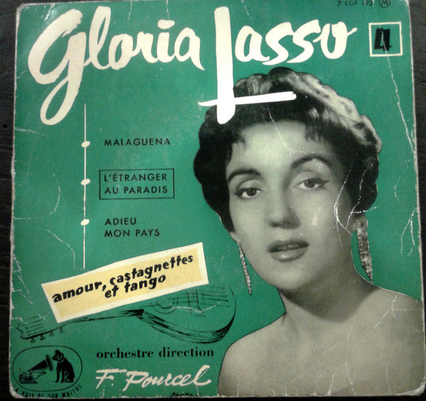 Gloria Lasso : Gloria Lasso 4 - Amour, Castagnettes Et Tango (7", EP)