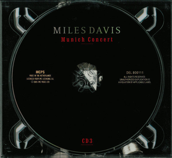 Miles Davis : Munich Concert (3xCD, Album)
