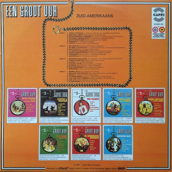 Various : Een Groot Uur Zuid-Amerikaans (2xLP, Comp, Mono)