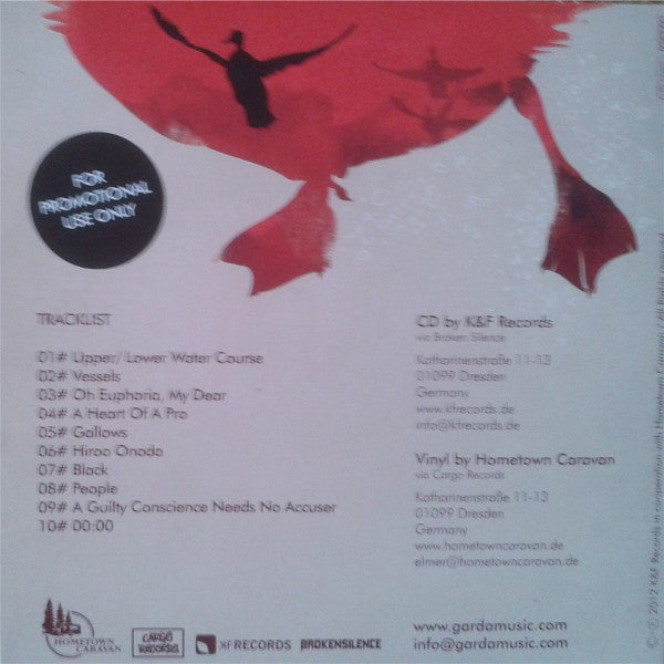 Garda : A Heart Of A Pro (CD, Album, Promo)