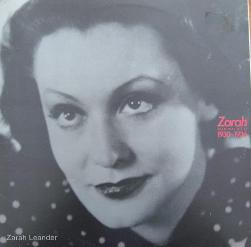 Zarah Leander : Från Topp Till Tå 1930-1936 (2xLP, Comp, Mono)