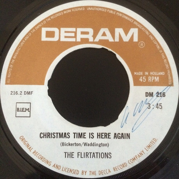 The Flirtations : Nothing But A Heartache (7", Single)
