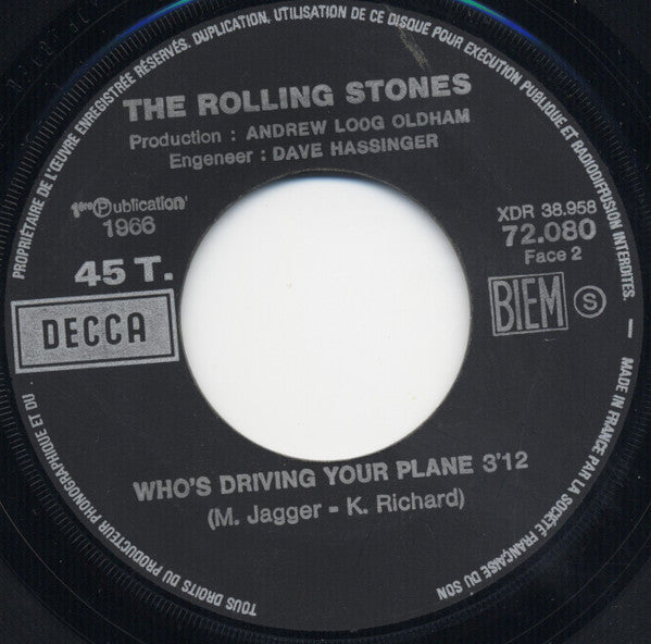 The Rolling Stones : Have You Seen Your Mother, Baby, Standing In The Shadow (7", Single)