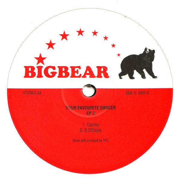 Big Bear : Your Favourite Dancer EP 2 (12", EP)