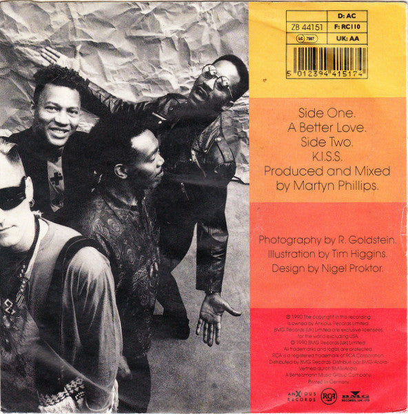 Londonbeat : A Better Love (7", Single)