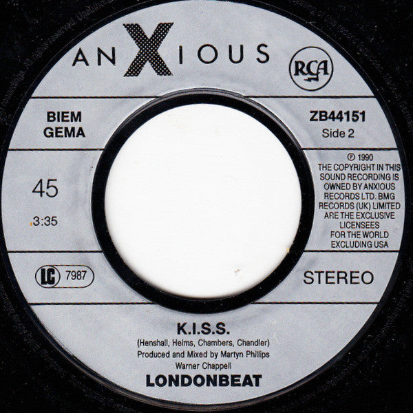 Londonbeat : A Better Love (7", Single)