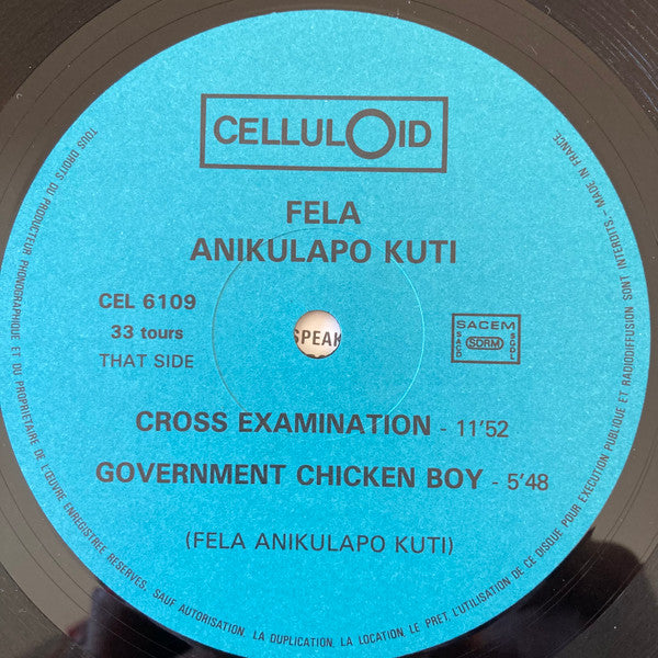 Fela Kuti : Army Arrangement (LP, Album)