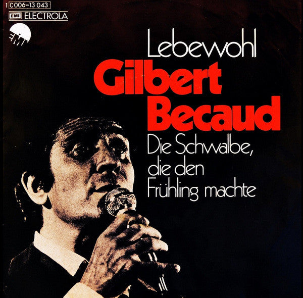 Gilbert Bécaud : Lebewohl (7", Single)