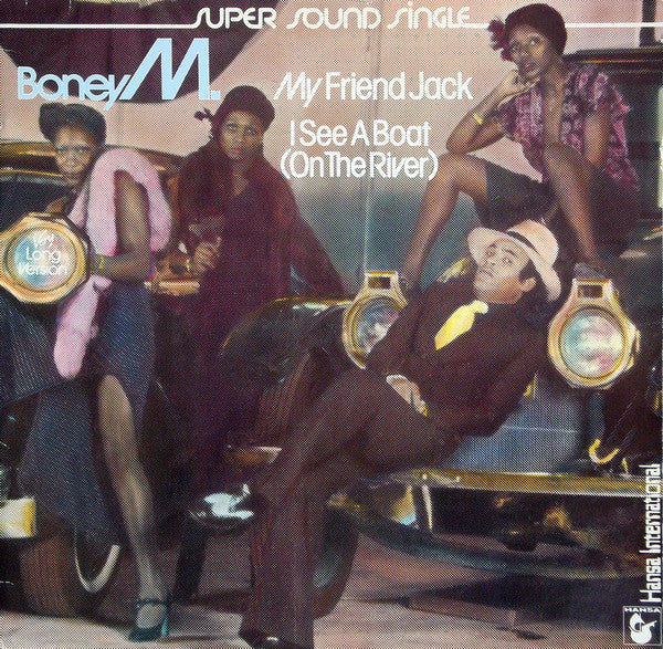 Boney M. : My Friend Jack / I See A Boat (On The River) (12", Single)