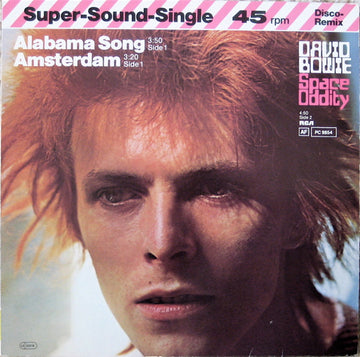 David Bowie : Alabama Song / Amsterdam / Space Oddity (12", Single, RE)