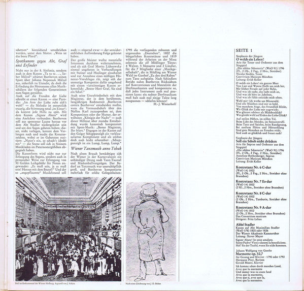 Ludwig van Beethoven - Anneliese Rothenberger, Walter Berry, Nicolai Gedda, Hermann Prey, Jan Eyron, Gerald Moore, Erik Werba : Der Heitere Beethoven (2xLP)
