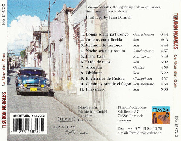 Tiburón Morales : La Voz Del Son (CD, Album)