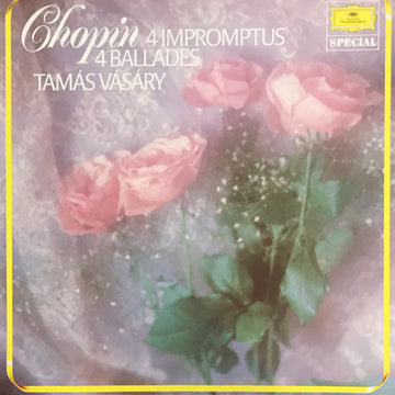 Frédéric Chopin - Tamás Vásáry : 4 Impromptus ∙ 4 Ballades (LP, Album, RE)