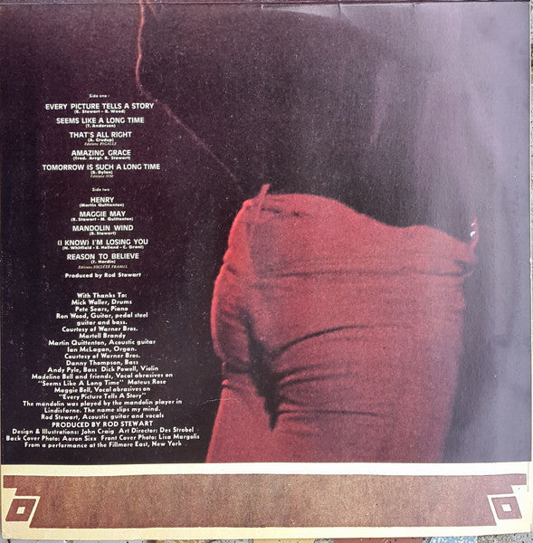 Rod Stewart : Every Picture Tells A Story (LP, Album, Gat)