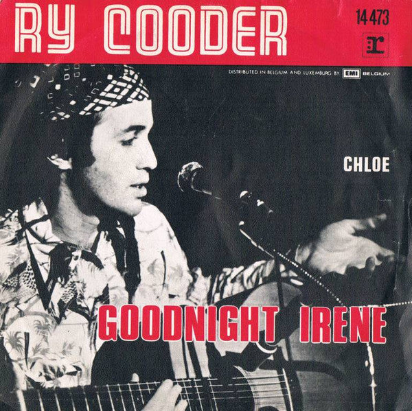 Ry Cooder : Goodnight Irene (7", Single)