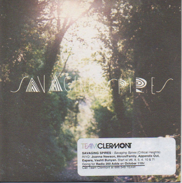 Savaging Spires : Savaging Spires (CD, Album, Promo, Car)